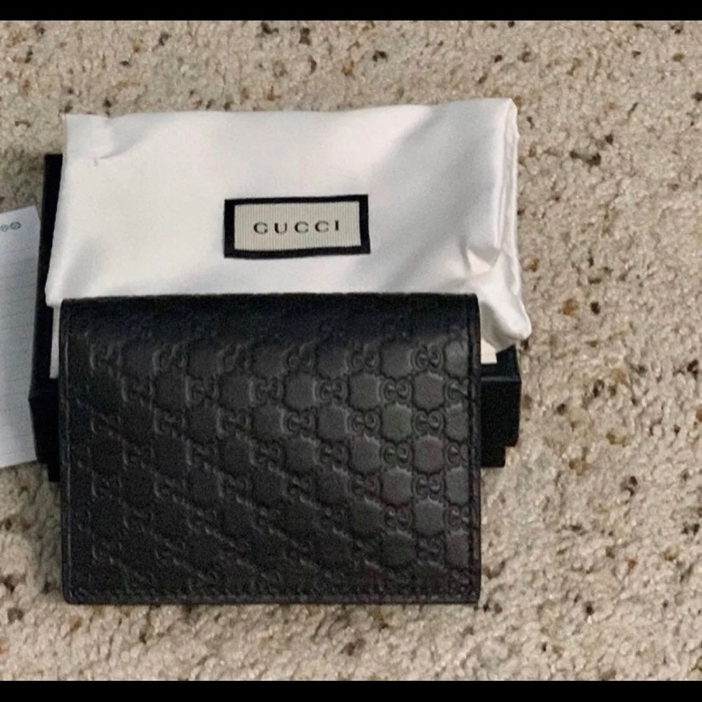 Gucci Guccissima Card Case